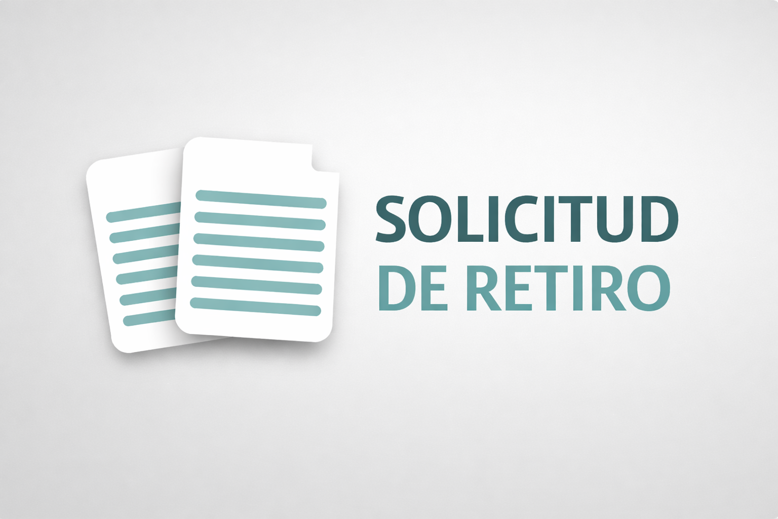 Solicitud de Retiro